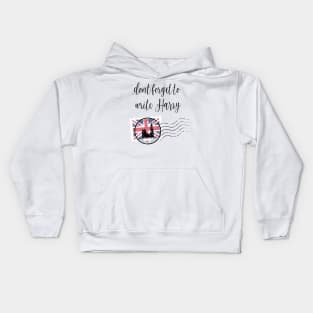 MEGXIT Don't forget to write Harry Kids Hoodie